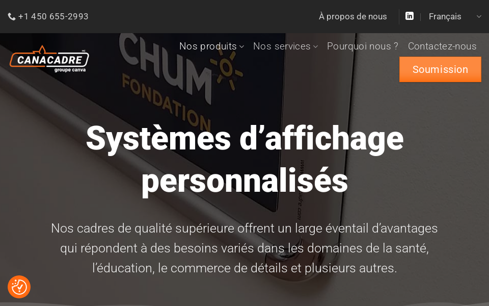 idenco.com/systemes-daffichage-personnalises/ screen capture