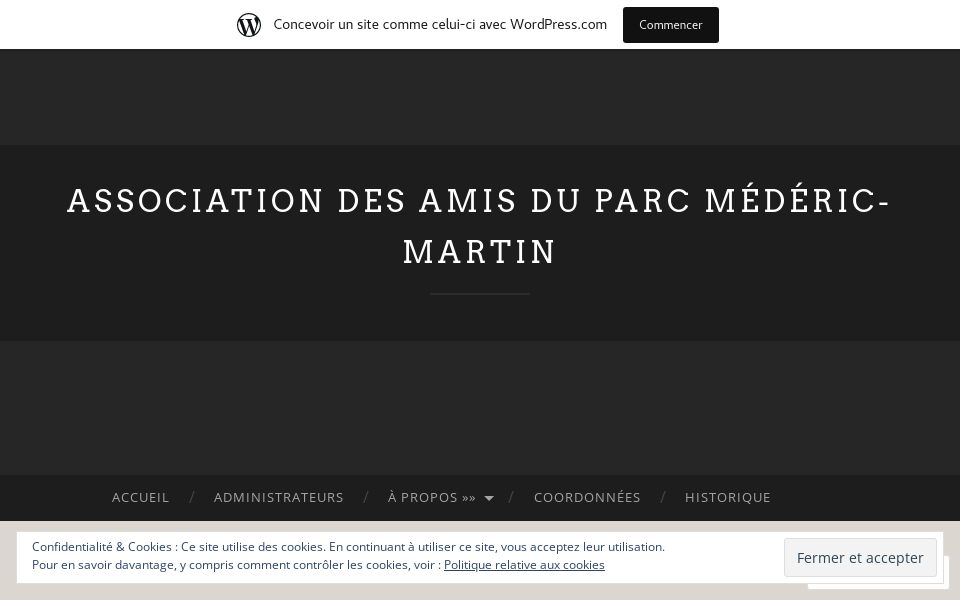 parcmedericmartin.wordpress.com/ screen capture