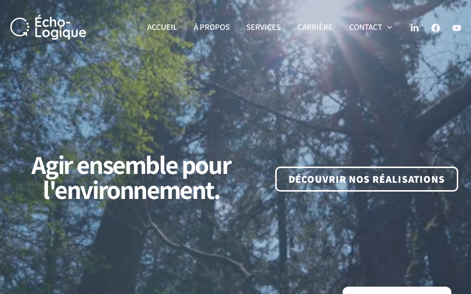 echologique.ca/ screen capture