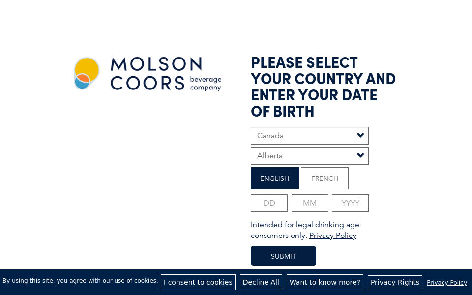 www.molsoncoors.com/ screen capture