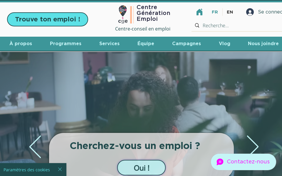 generationemploi.org/ screen capture