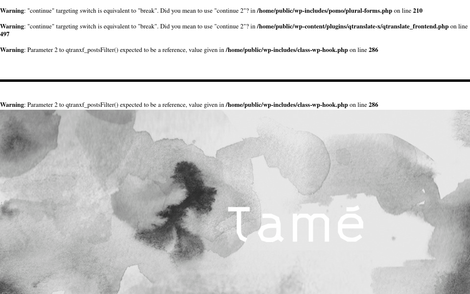 tamecreation.com/ screen capture