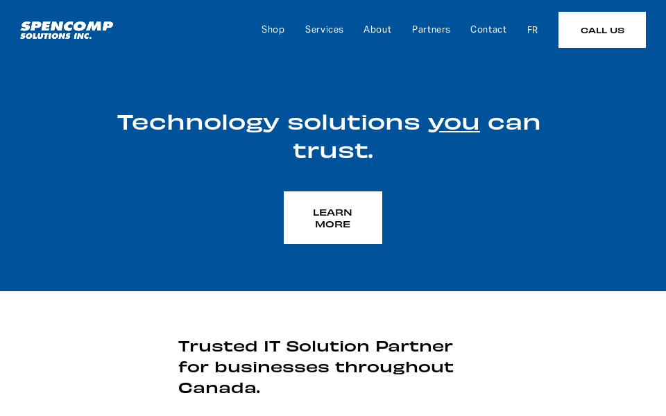 spencomp.com/ screen capture