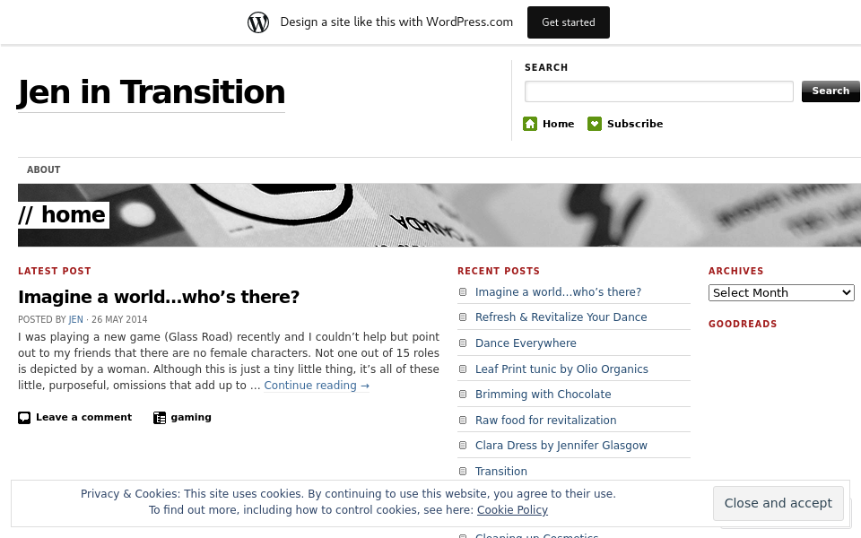 jenniferlcyr.wordpress.com/ screen capture