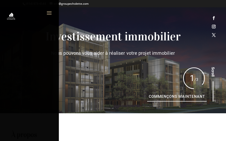 groupecholette.com/ screen capture