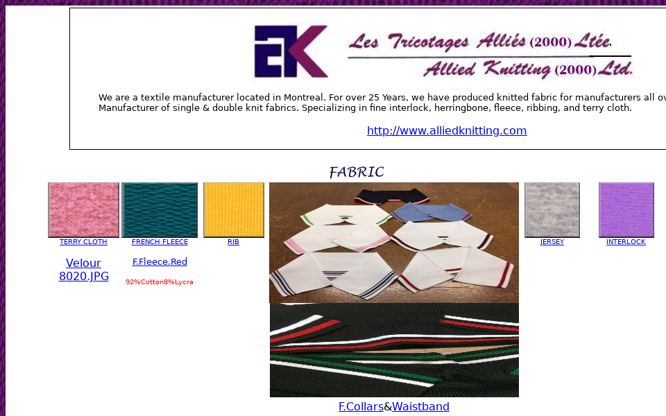 www.alliedknitting.com/ screen capture
