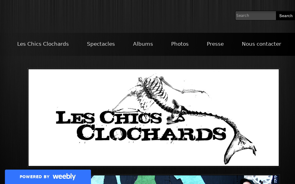 leschicsclochards.weebly.com/ screen capture
