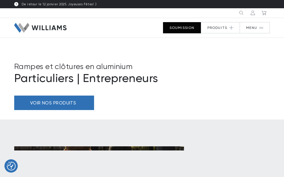 aluminiums-williams.com screen capture