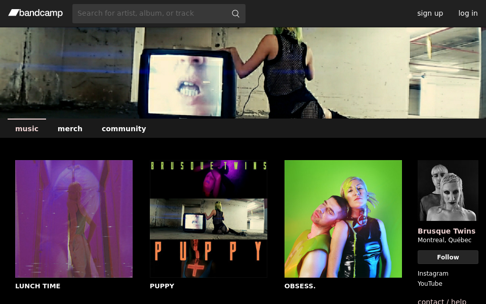 brusquetwins.bandcamp.com/ screen capture