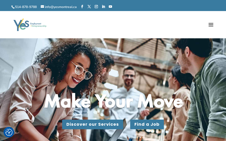 yesmontreal.ca/ screen capture