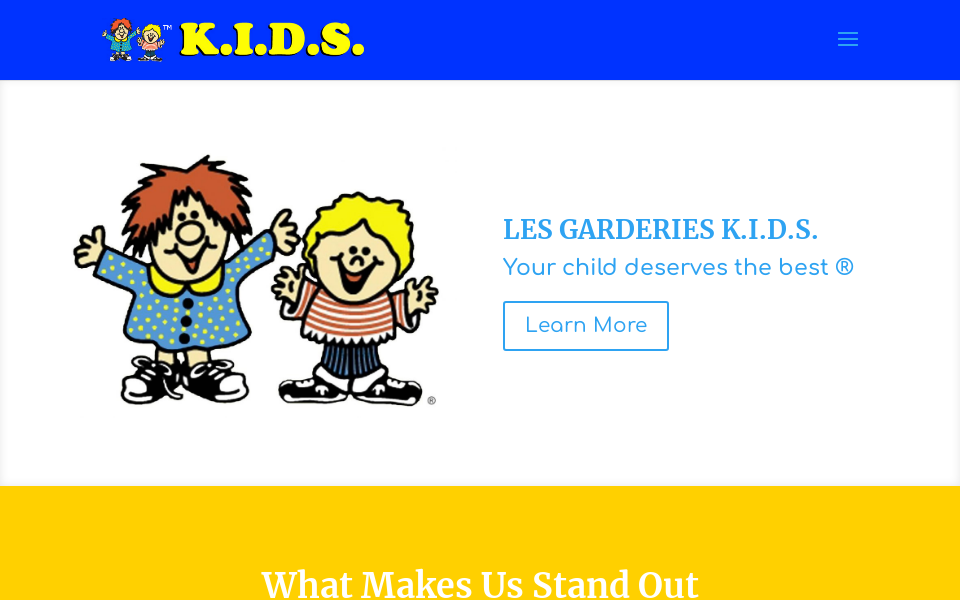 www.kids-dc.com screen capture