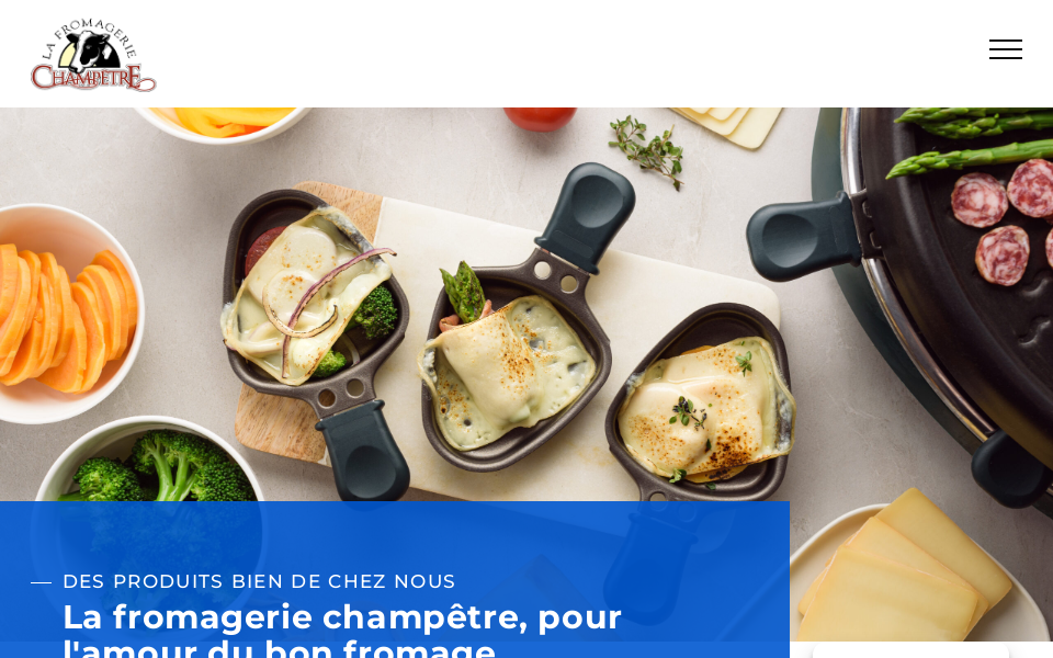 www.fromageriechampetre.com/ screen capture