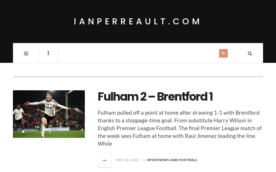 ianperreault.com/ screen capture