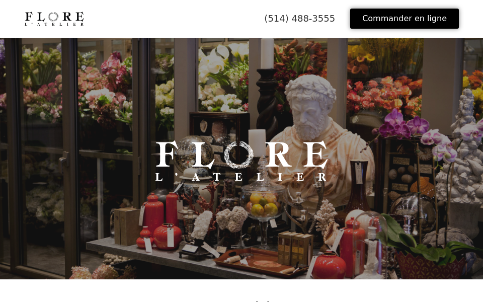 flore.qc.ca/ screen capture
