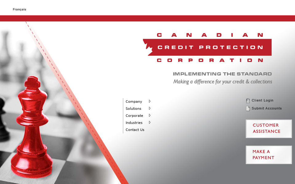 creditprotectioncorp.com/ screen capture