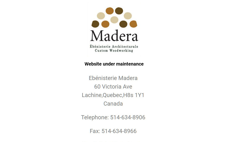madera.ca/ screen capture