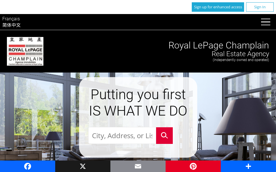 royallepagechamplain.com/ screen capture