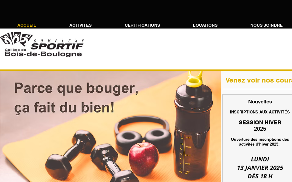 complexesportif.bdeb.qc.ca/ screen capture