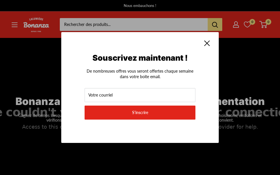 bonanzalalumiere.com/ screen capture