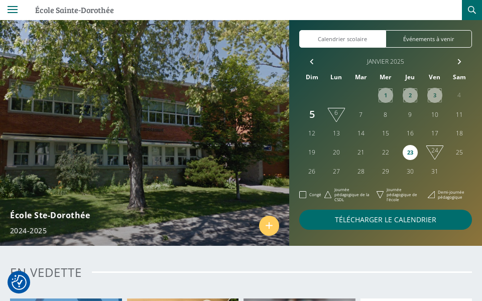 saintedorothee.cslaval.qc.ca/ screen capture