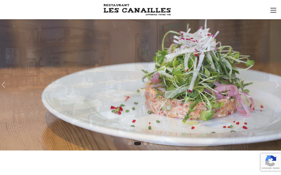 lescanailles.ca/ screen capture