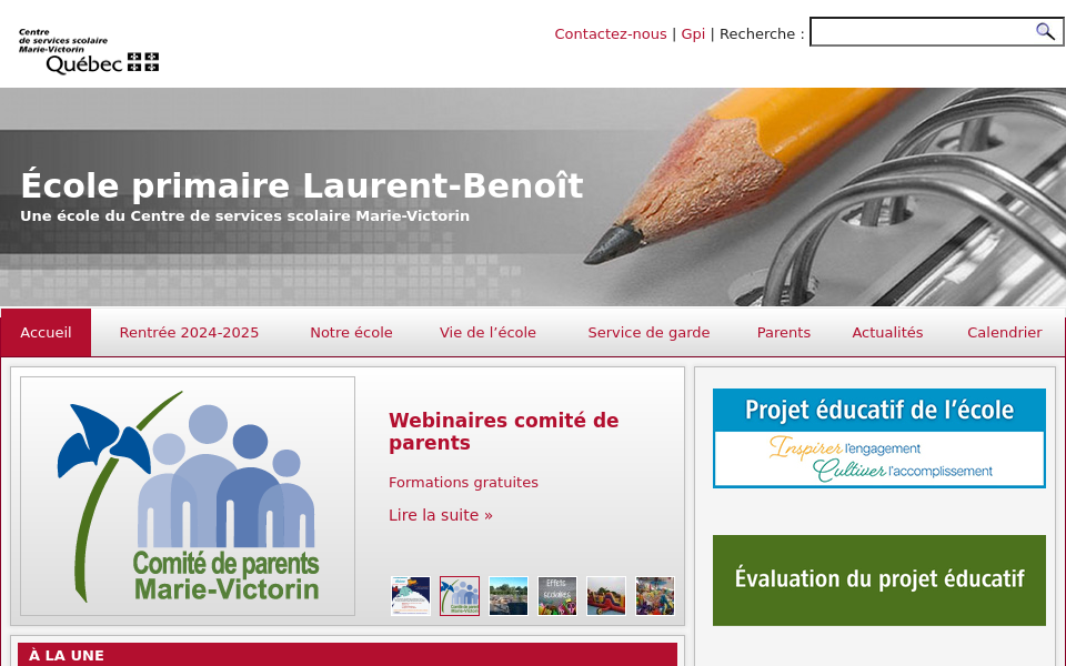 laurent-benoit.ecoles.csmv.qc.ca screen capture