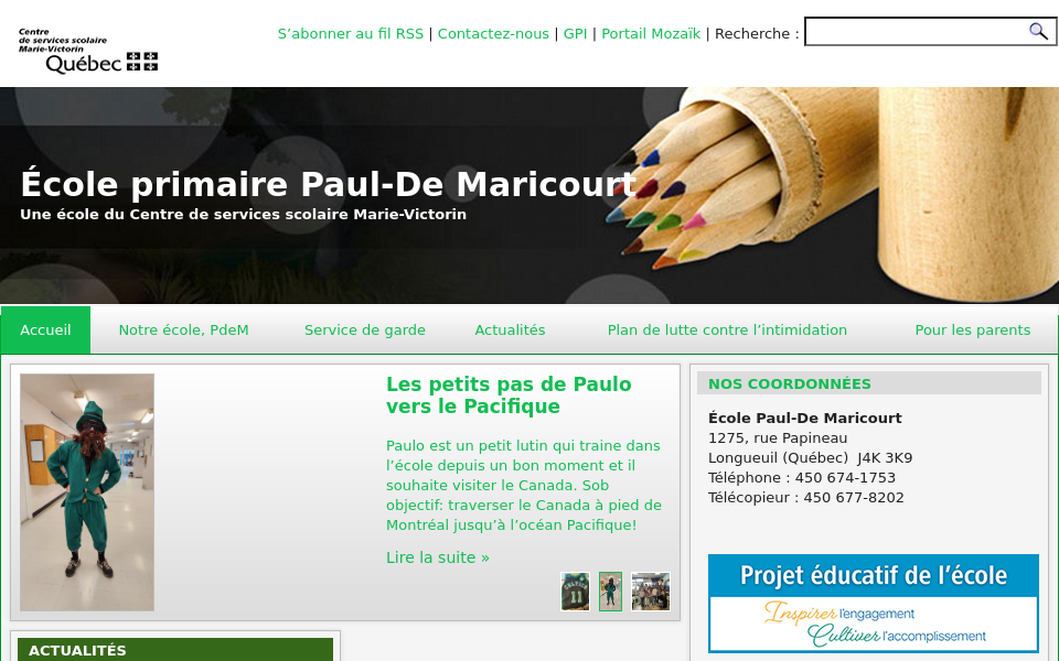 paul-demaricourt.ecoles.csmv.qc.ca screen capture