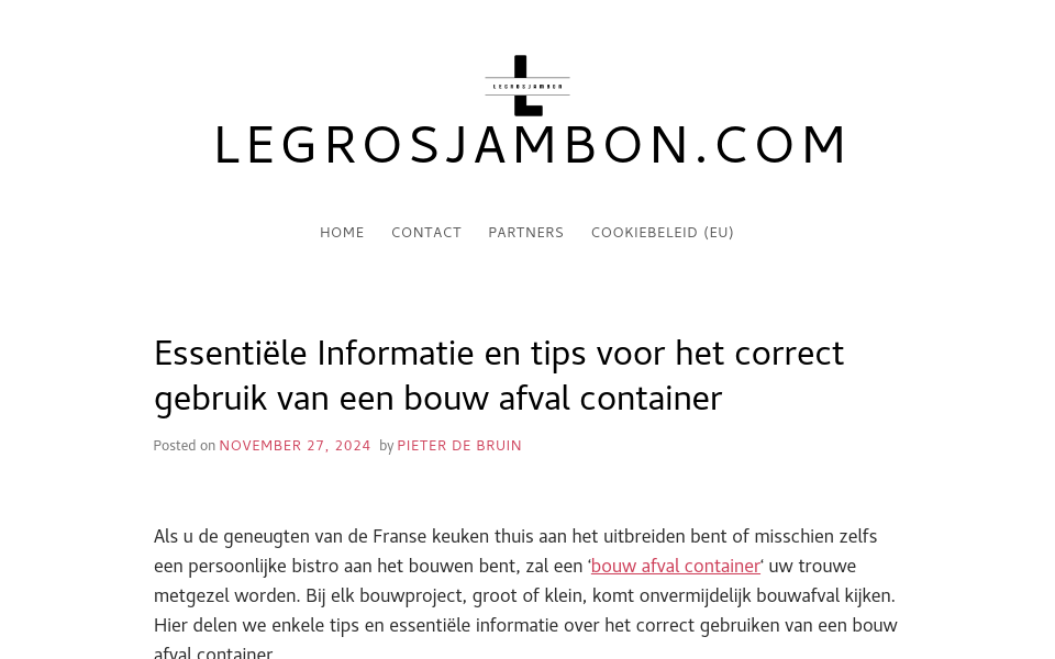 legrosjambon.com/ screen capture