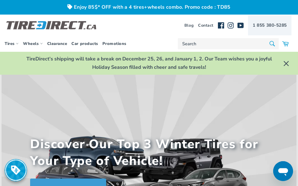 tiredirect.ca/ screen capture