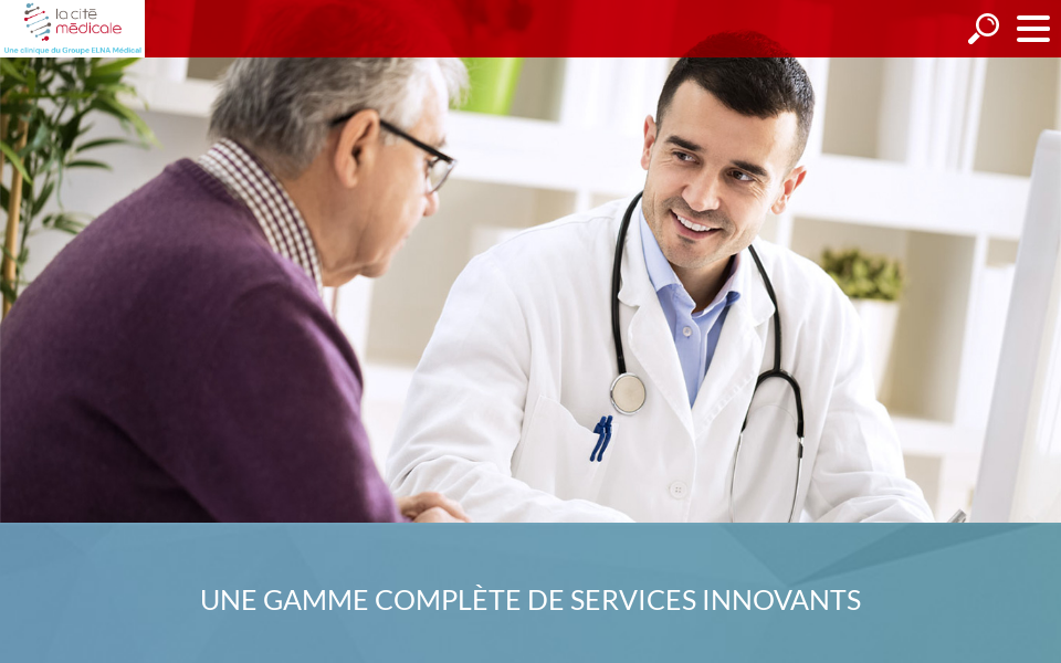 lacitemedicale.com/ screen capture