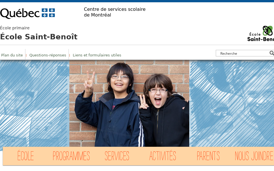 st-benoit.cssdm.gouv.qc.ca/ screen capture