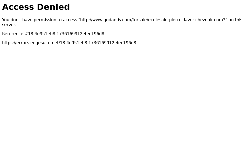 ecolesaintpierreclaver.cheznoir.com/ screen capture