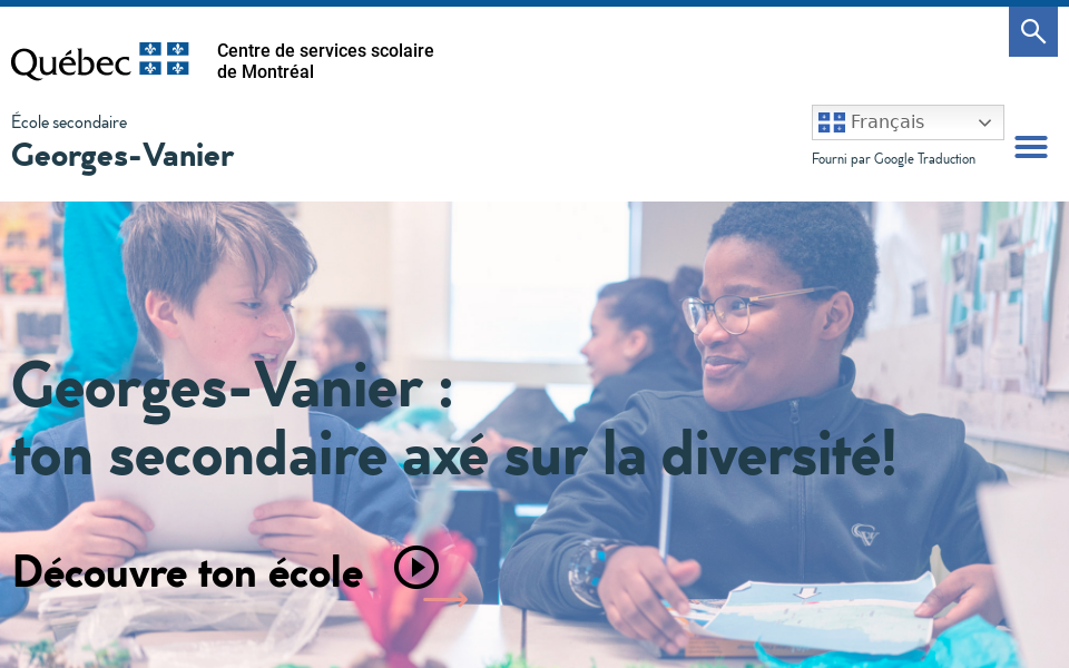 georges-vanier.csdm.ca/ screen capture
