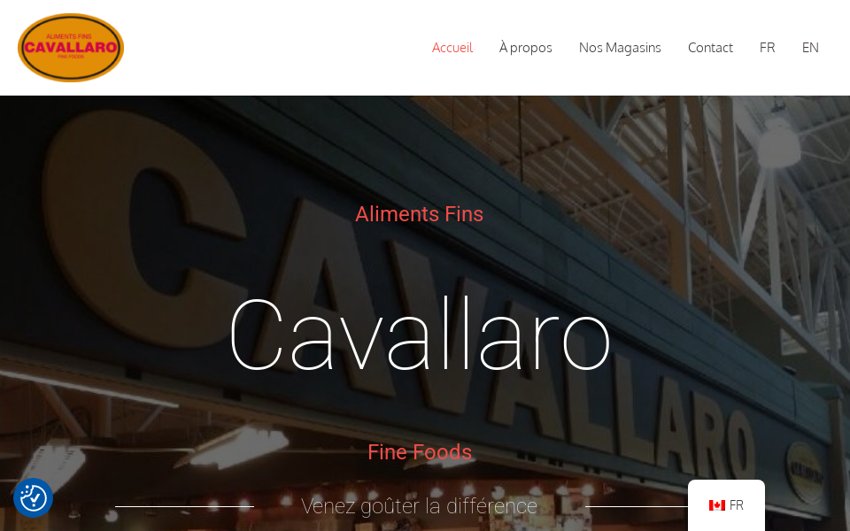 cavallaro.ca/ screen capture