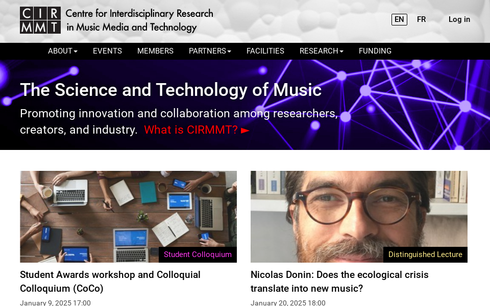 www.cirmmt.mcgill.ca/ screen capture