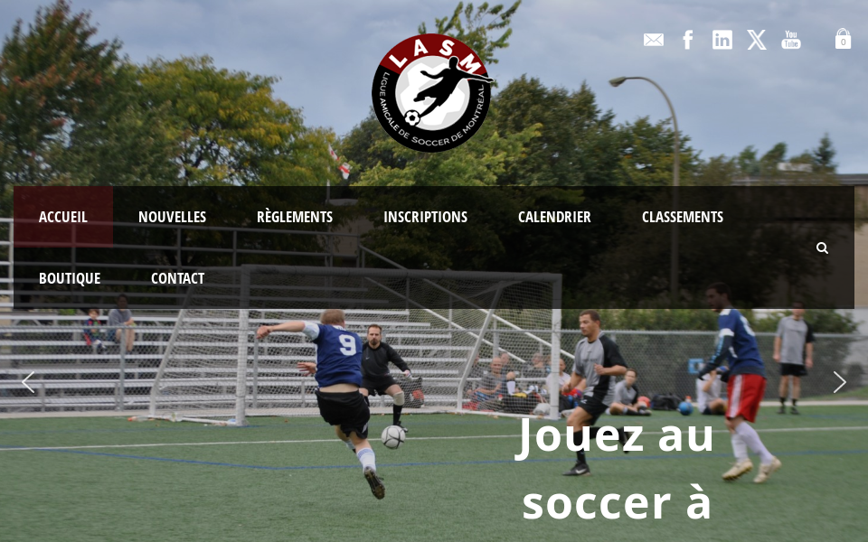 www.soccermontreal.org/ screen capture