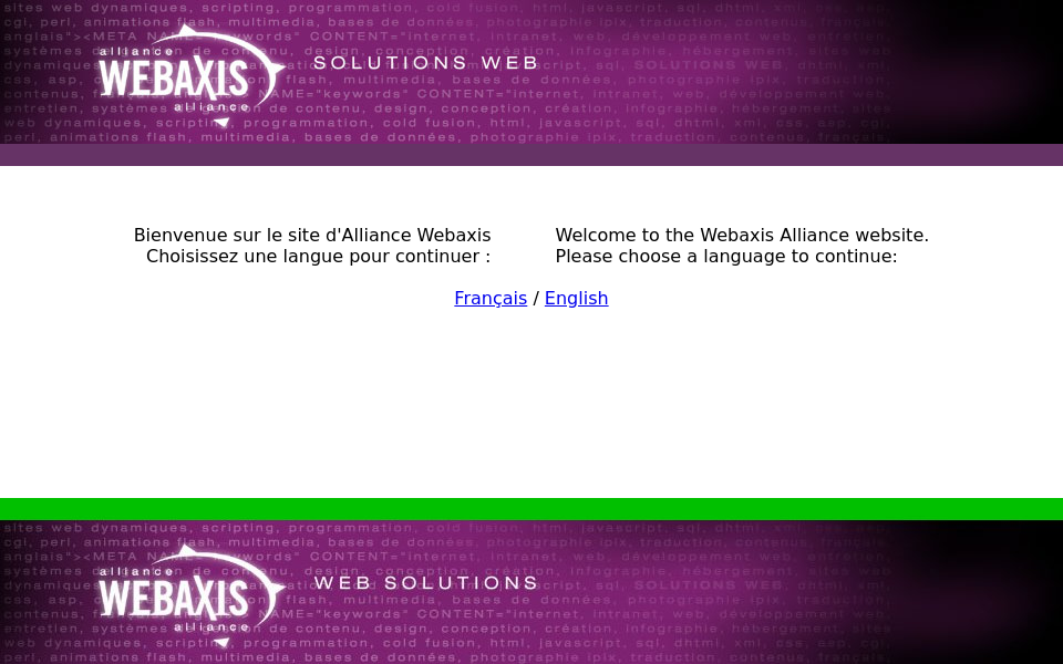 www.webaxisalliance.com/ screen capture