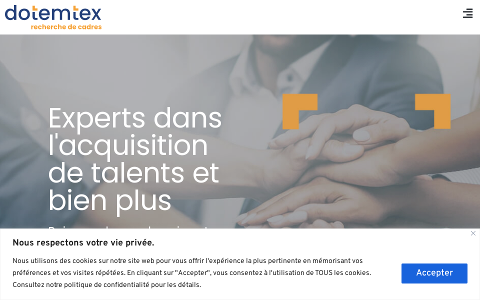 dotemtex.ca/ screen capture