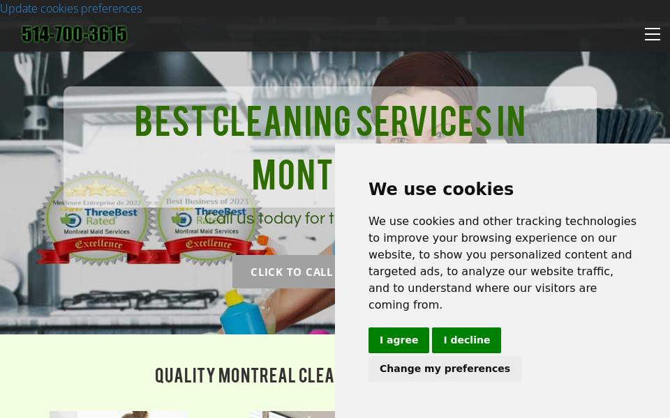 www.montrealmaidservices.com screen capture