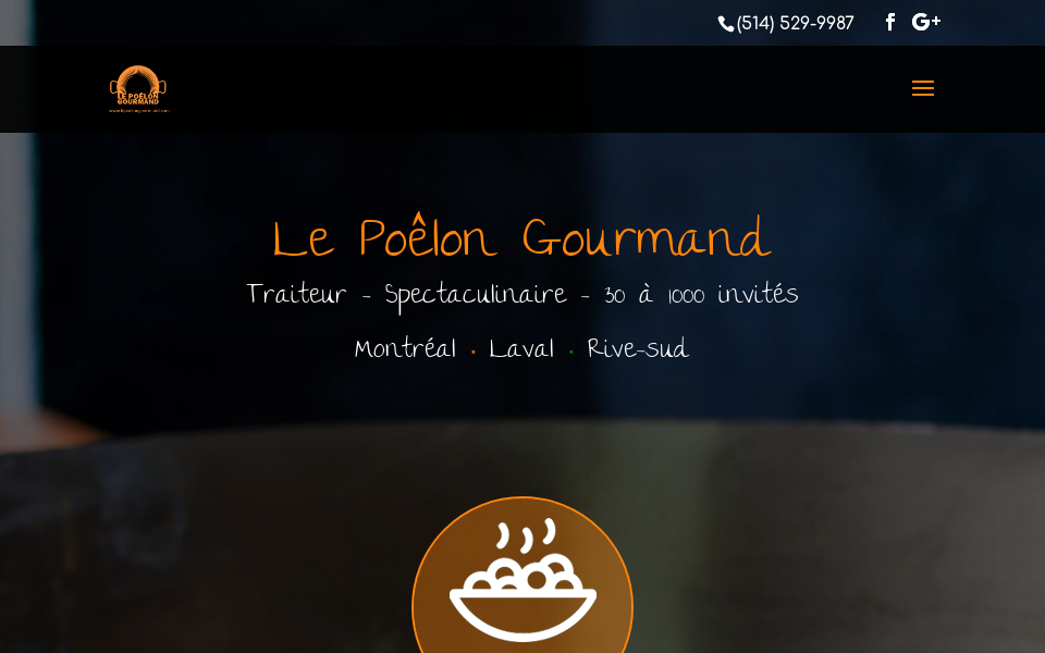 lepoelongourmand.com/ screen capture