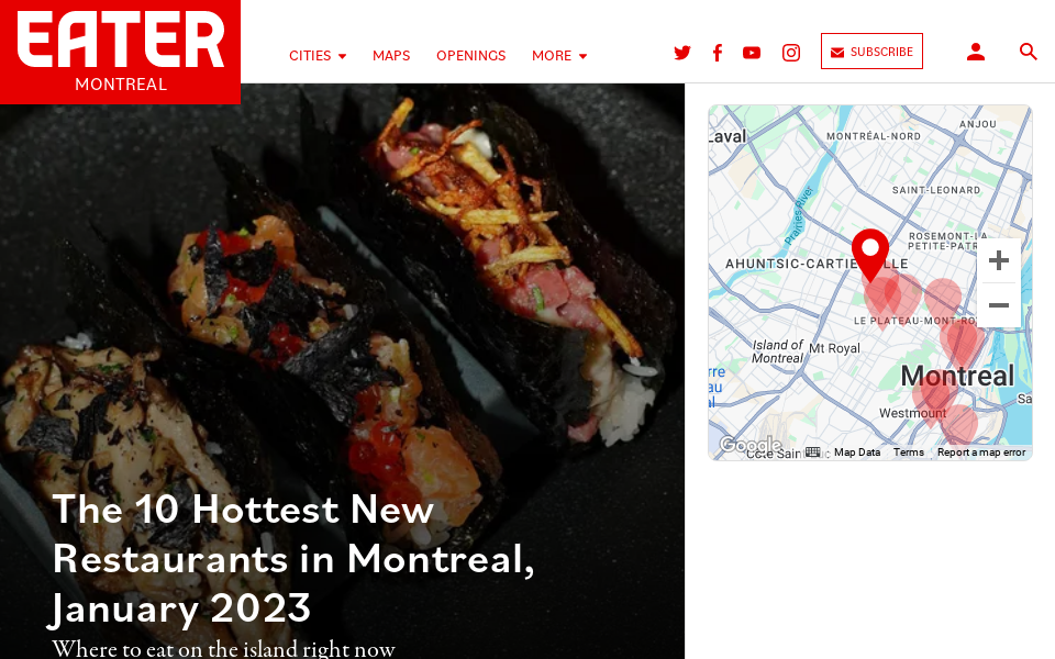 montreal.eater.com/maps/best-new-restaurants-montreal-heatmap screen capture