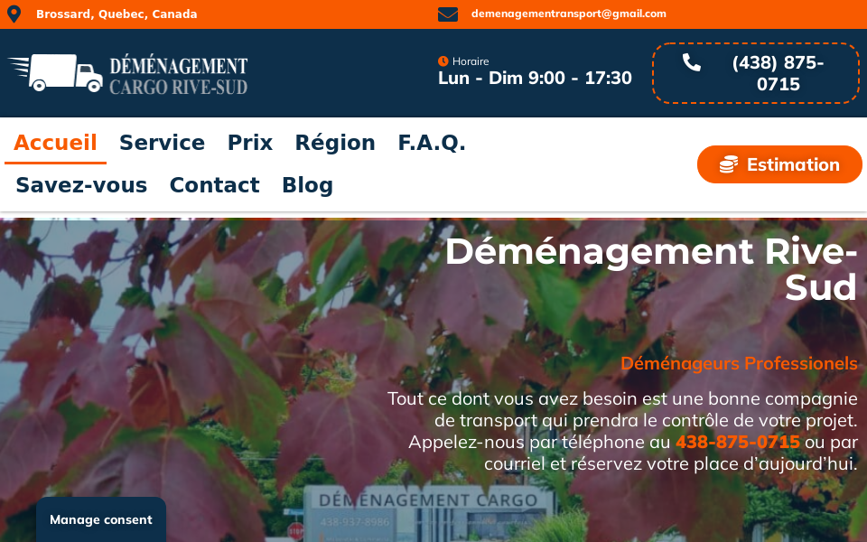 demenagement-rivesud.ca/ screen capture
