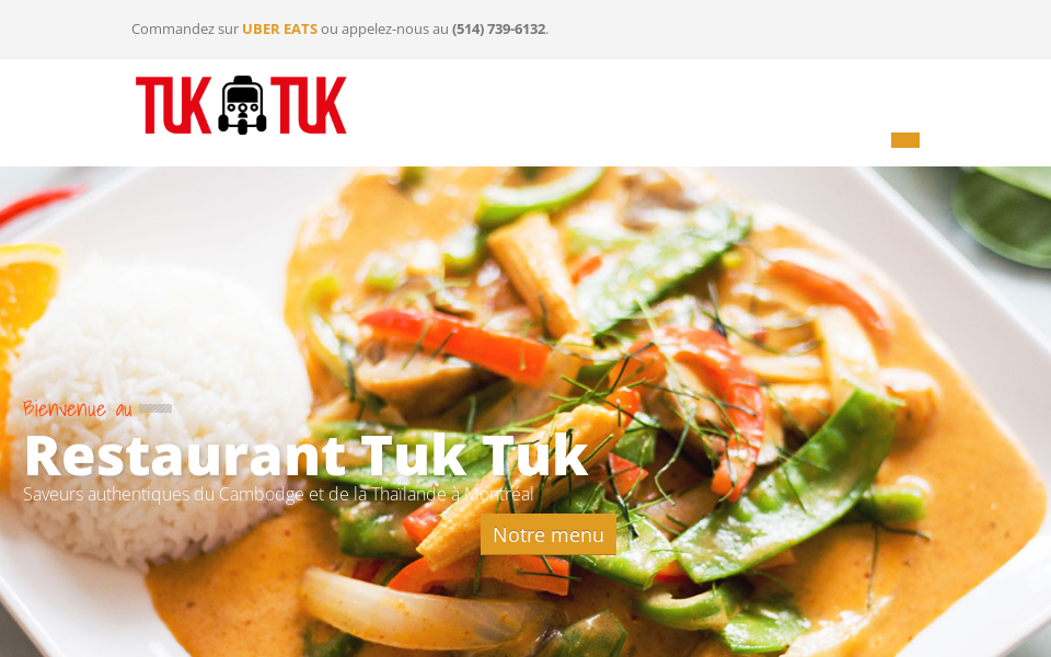 www.tuktukrestaurant.com screen capture