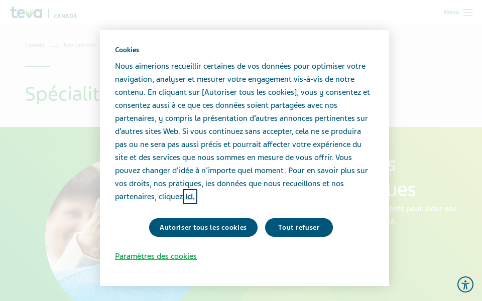 www.tevacanada.com/fr/canada/nos-produits/specialites-pharmaceutiques screen capture