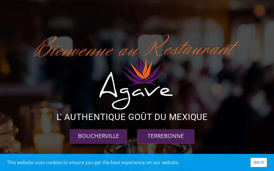 restaurantagave.com/ screen capture