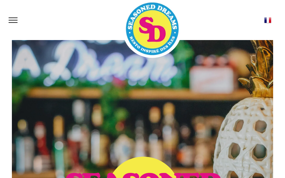 seasoneddreams.com/ screen capture