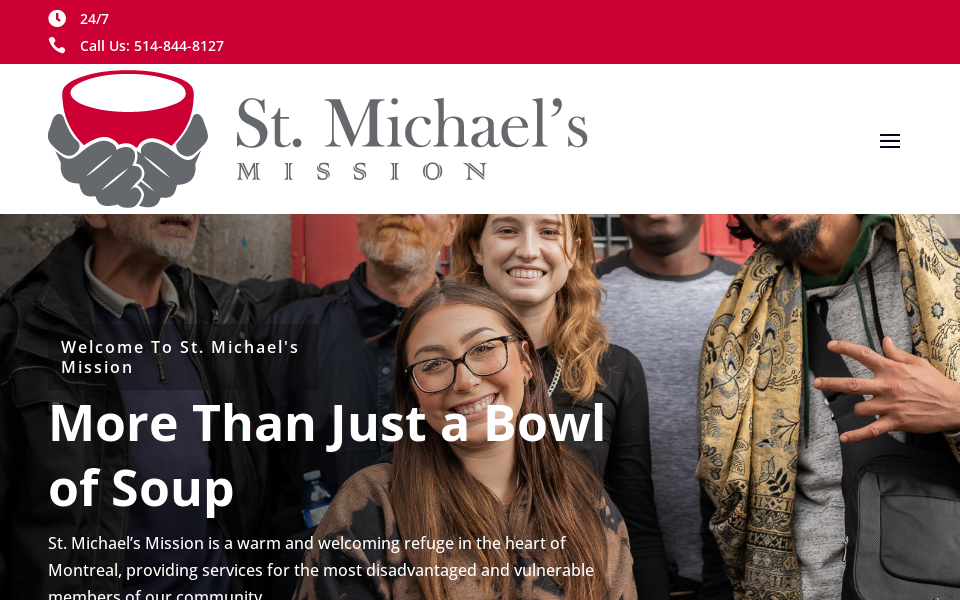 stmichaelsmission.ca/ screen capture