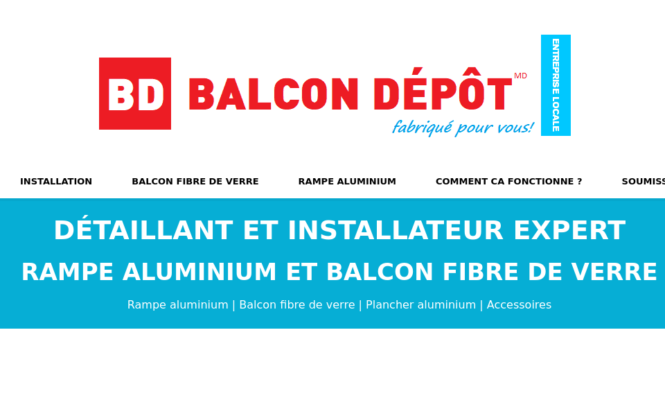 balcondepot.ca/ screen capture