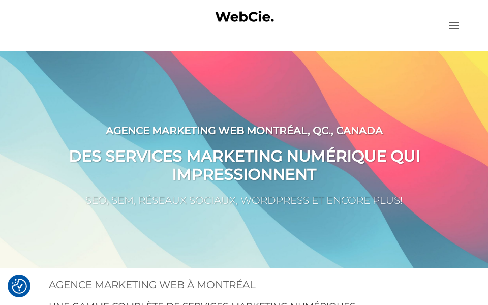 webcie.ca screen capture