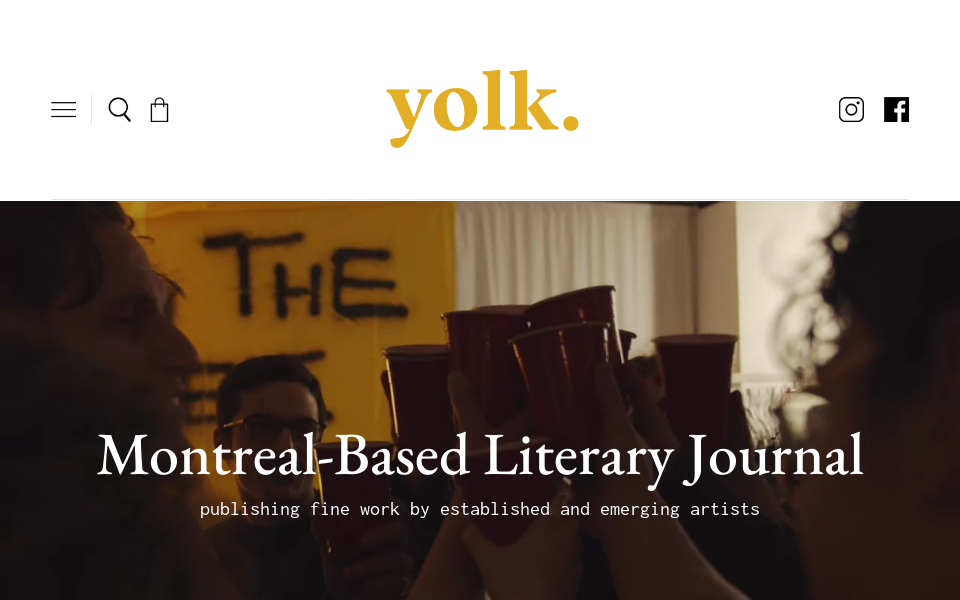 www.yolkliterary.ca/ screen capture